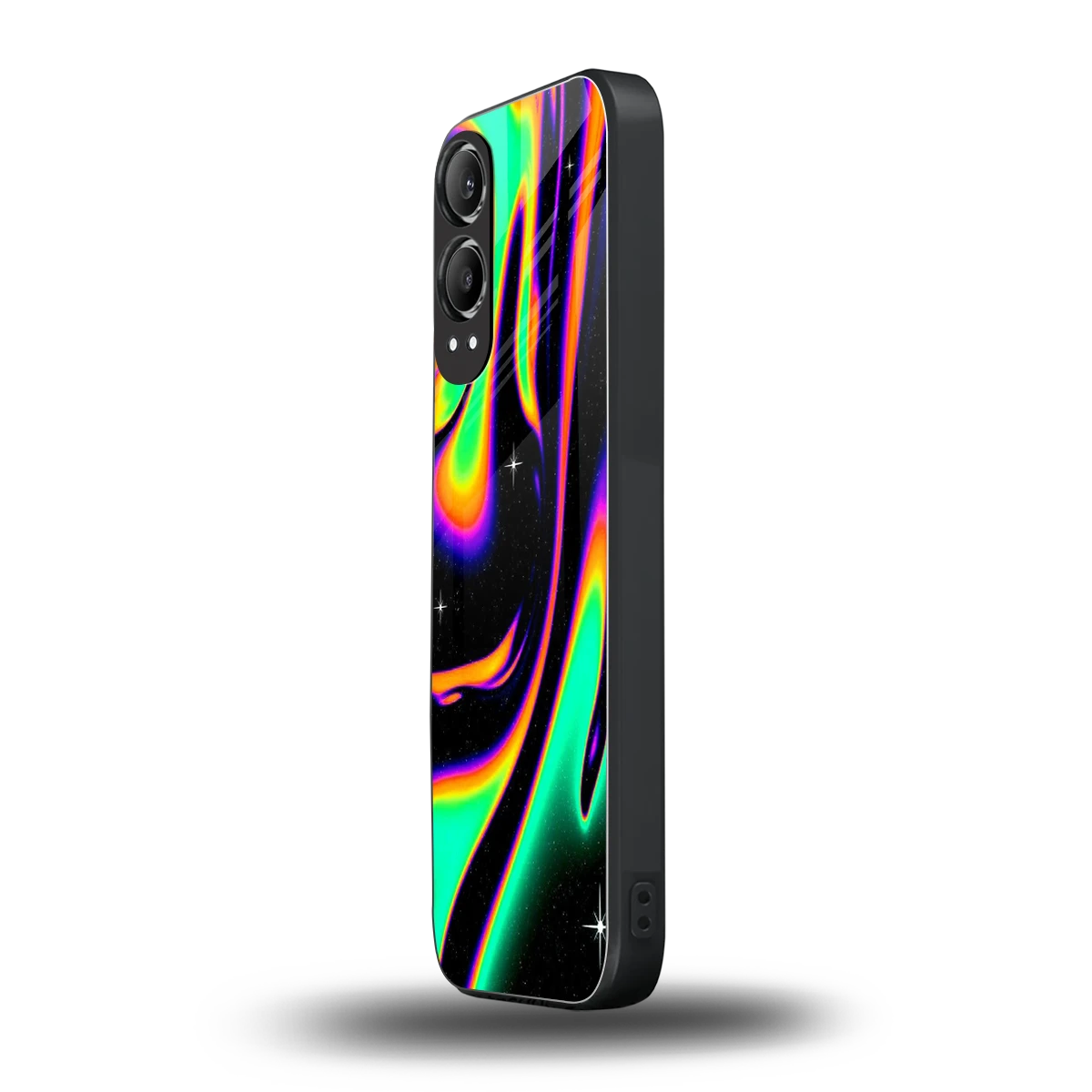 Cosmic Mirage oneplus nord ce 4 lite mobile cover | shockproof glass phone case
