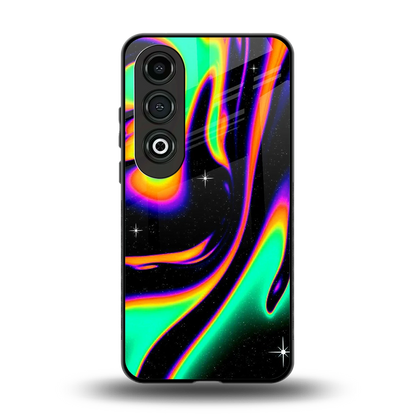 Cosmic Mirage back phone cover | glass case for oneplus nord ce 4