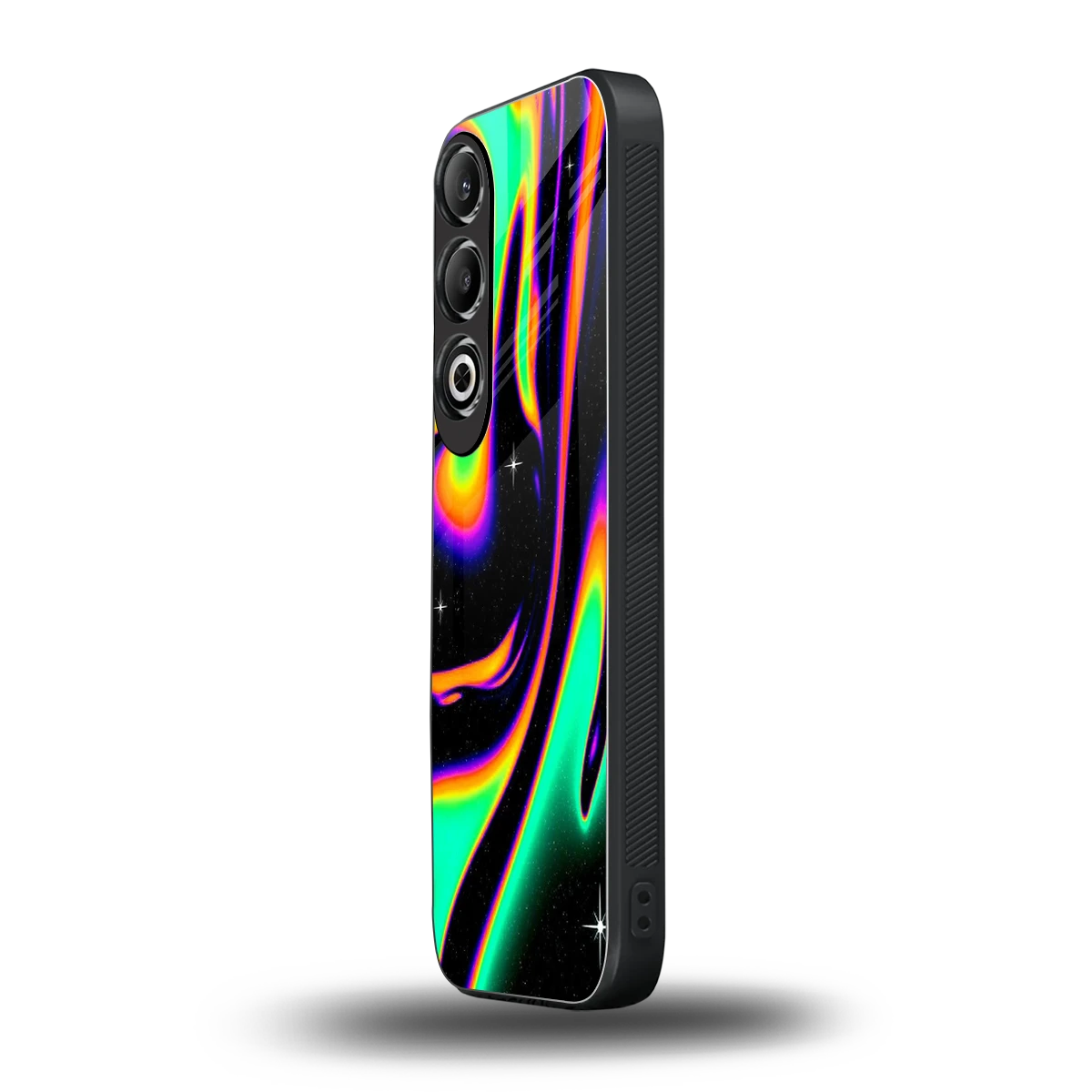 Cosmic Mirage oneplus nord ce 4 mobile cover | shockproof glass phone case