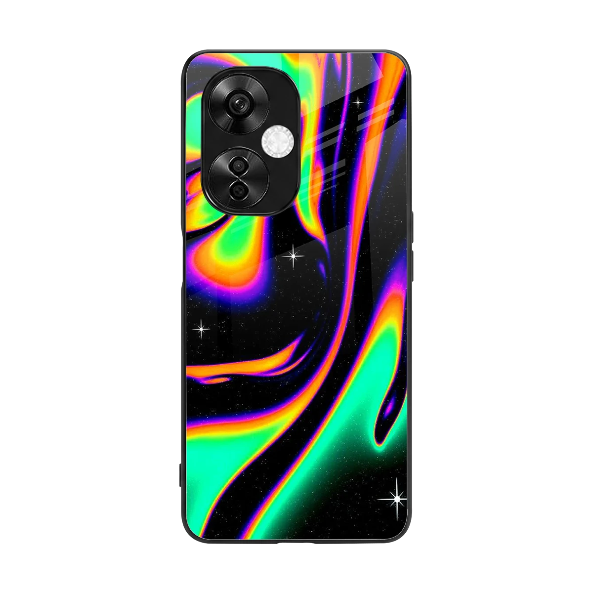 Cosmic Mirage back phone cover | glass case for oneplus nord ce 3 lite