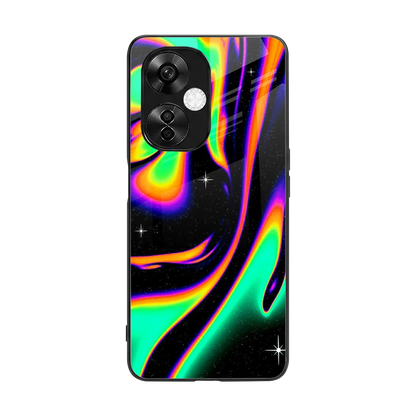 Cosmic Mirage back phone cover | glass case for oneplus nord ce 3 lite