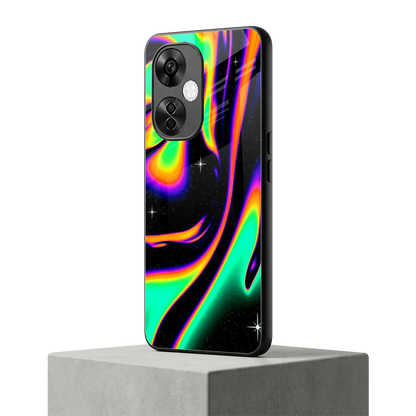 Cosmic Mirage oneplus nord ce 3 lite mobile cover | shockproof glass phone case