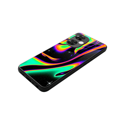 Cosmic Mirage stylish phone case for oneplus nord ce 3 lite | glossy glass and slim fit