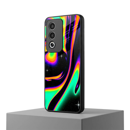 Cosmic Mirage oppo a3 pro mobile cover | shockproof glass phone case