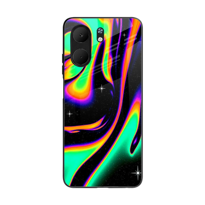 Cosmic Mirage back phone cover | glass case for oppo a5x 5g