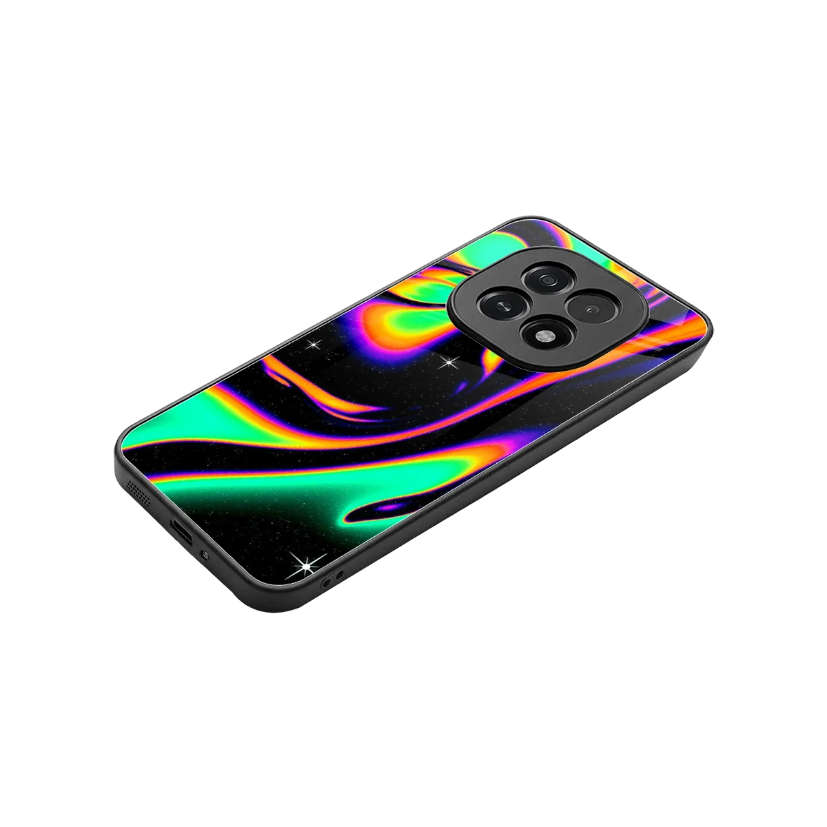 Cosmic Mirage stylish phone case for oppo f29 5g | glossy glass and slim fit