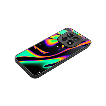 Cosmic Mirage stylish phone case for oppo f29 5g | glossy glass and slim fit