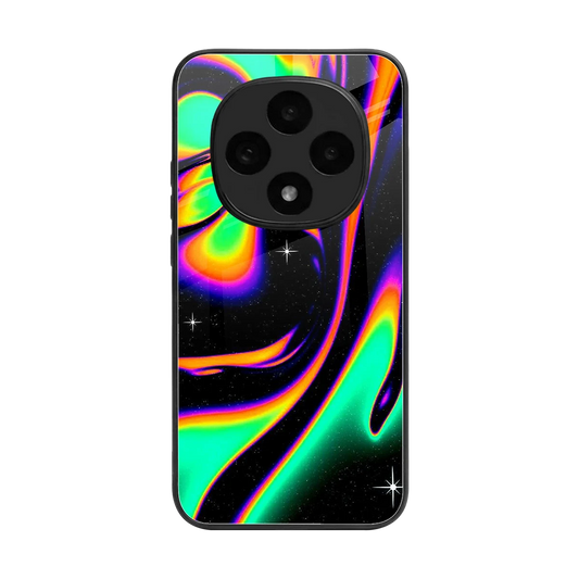 Cosmic Mirage back phone cover | glass case for oppo f31 pro 5g