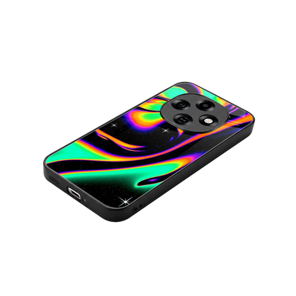 Cosmic Mirage stylish phone case for oppo f31 pro 5g | glossy glass and slim fit