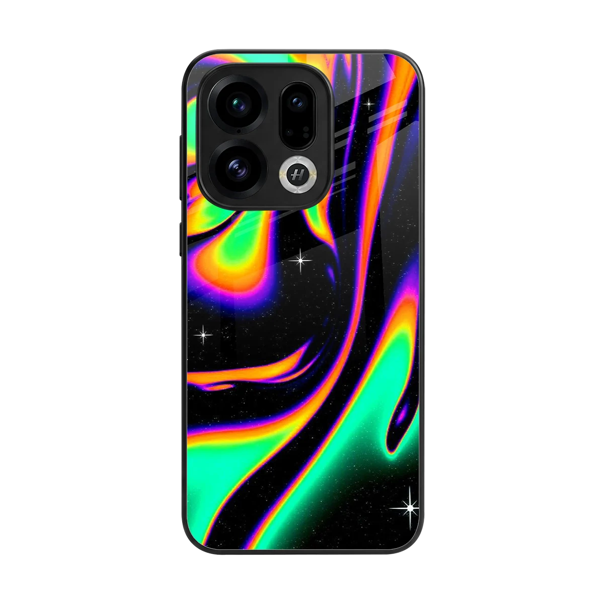 Cosmic Mirage back phone cover | glass case for oppo find x9