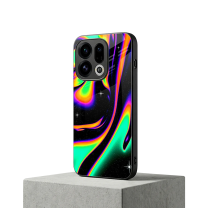 Cosmic Mirage oppo find x9 mobile cover | shockproof glass phone case