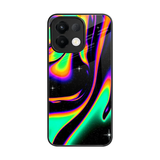 Cosmic Mirage back phone cover | glass case for oppo k13 5g