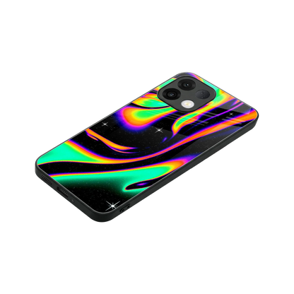 Cosmic Mirage stylish phone case for oppo k13 5g | glossy glass and slim fit