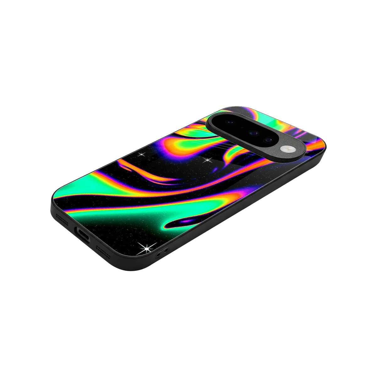 Cosmic Mirage stylish phone case for google pixel 10 | glossy glass and slim fit