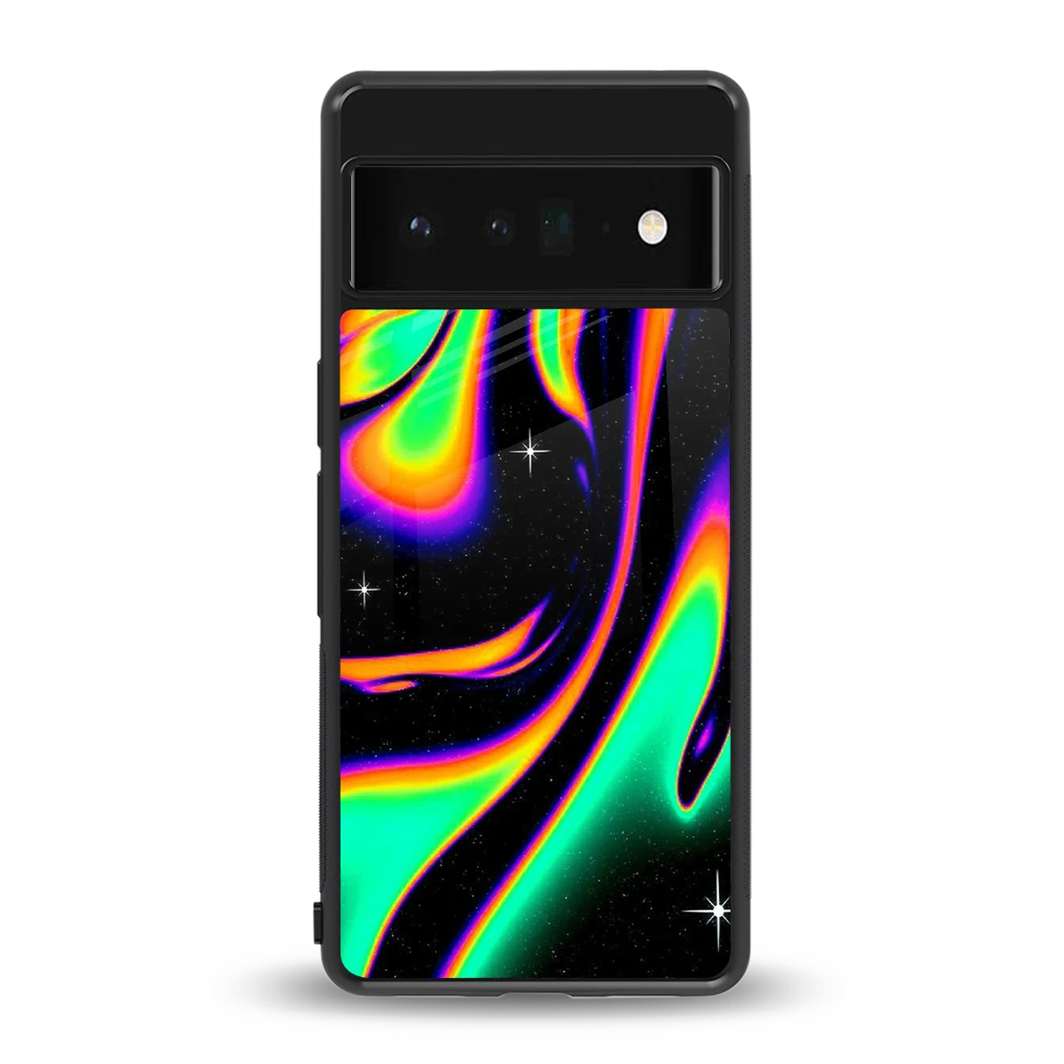 Cosmic Mirage back phone cover | glass case for google pixel 6 pro