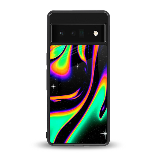 Cosmic Mirage back phone cover | glass case for google pixel 6 pro
