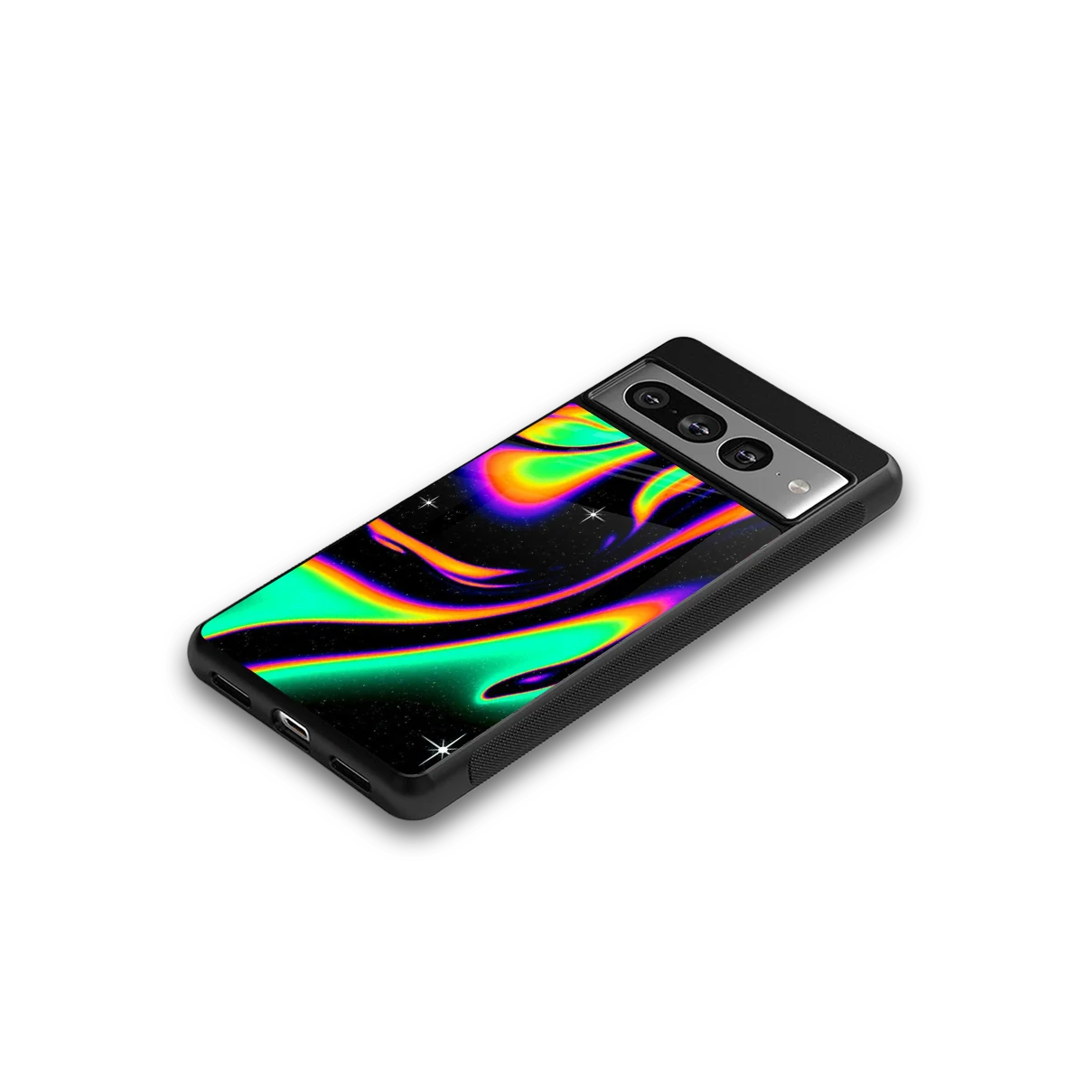 Cosmic Mirage google pixel 7 pro mobile cover | shockproof glass phone case
