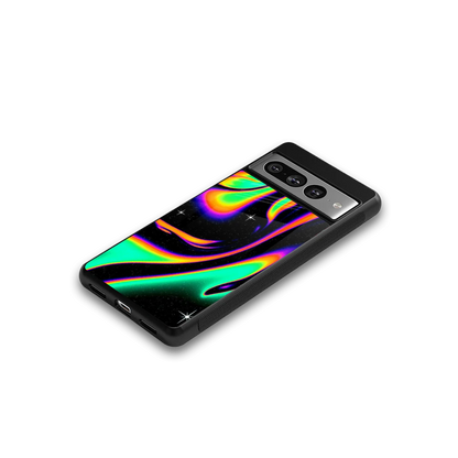 Cosmic Mirage google pixel 7 pro mobile cover | shockproof glass phone case