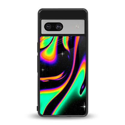 Cosmic Mirage back phone cover | glass case for google pixel 7