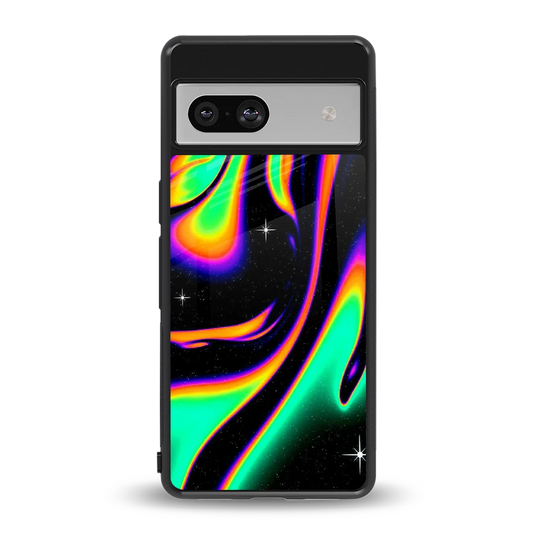Cosmic Mirage back phone cover | glass case for google pixel 7