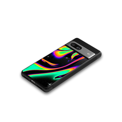Cosmic Mirage google pixel 7a mobile cover | shockproof glass phone case