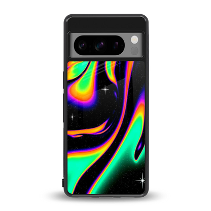 Cosmic Mirage back phone cover | glass case for google pixel 8 pro