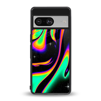 Cosmic Mirage back phone cover | glass case for google pixel 8