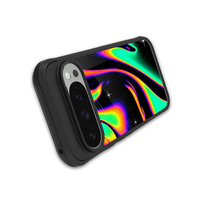 Cosmic Mirage stylish phone case for google pixel 9 pro xl | glossy glass and slim fit