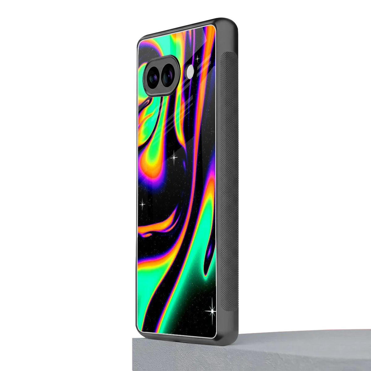 Cosmic Mirage google pixel 10a mobile cover | shockproof glass phone case