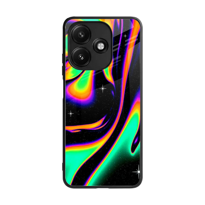 Cosmic Mirage back phone cover | glass case for redmi 12 5g