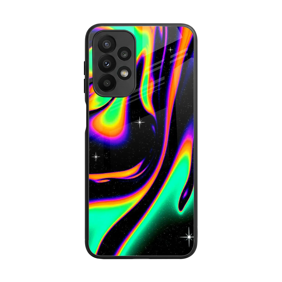 Cosmic Mirage back phone cover | glass case for samsung galaxy a23