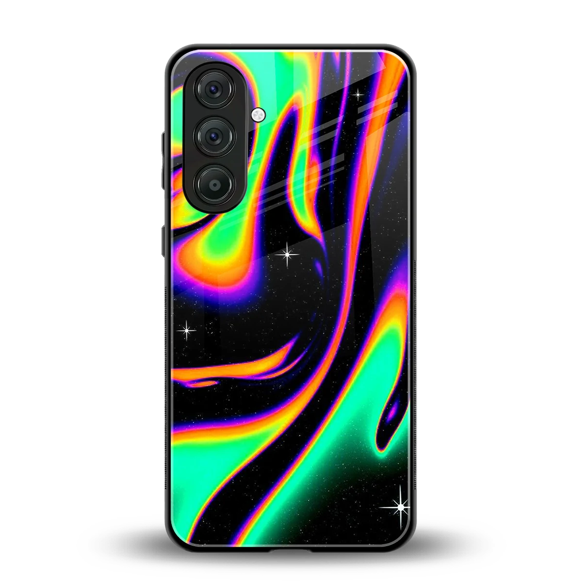 Cosmic Mirage back phone cover | glass case for samsung galaxy a37 5g