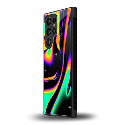 Cosmic Mirage samsung galaxy s23 ultra mobile cover | shockproof glass phone case