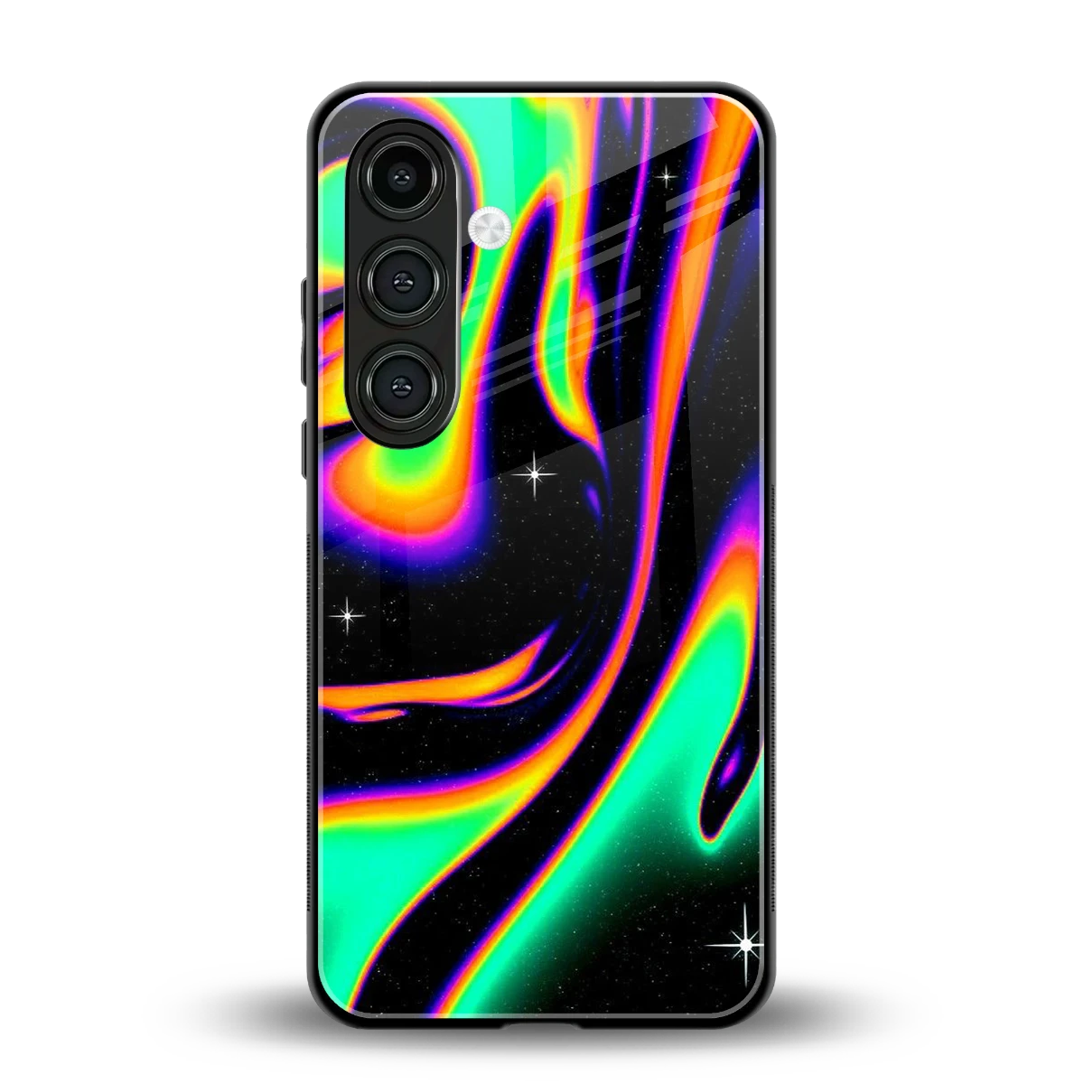 Cosmic Mirage back phone cover | glass case for samsung galaxy s23 fe