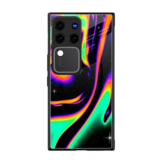 Cosmic Mirage back phone cover | glass case forvivo v30 pro