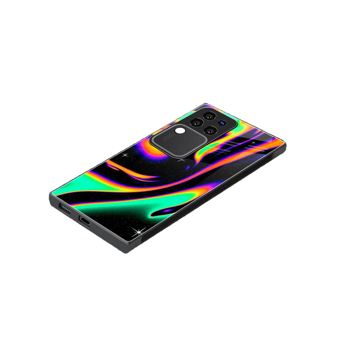 Cosmic Mirage stylish phone case forvivo v30 pro | glossy glass and slim fit