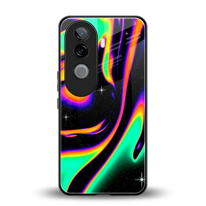 Cosmic Mirage back phone cover | glass case for vivo v40e