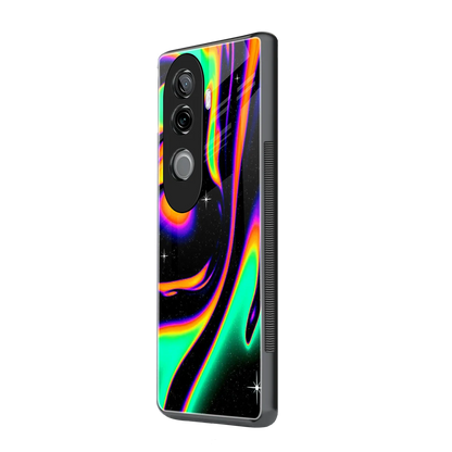 Cosmic Mirage vivo v40e mobile cover | shockproof glass phone case