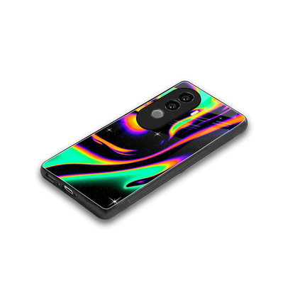 Cosmic Mirage stylish phone case for vivo v40e | glossy glass and slim fit