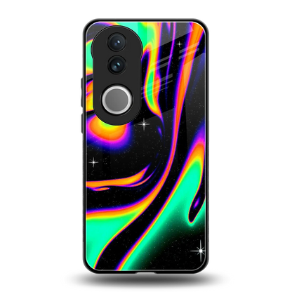 Cosmic Mirage back phone cover | glass case for vivo v50