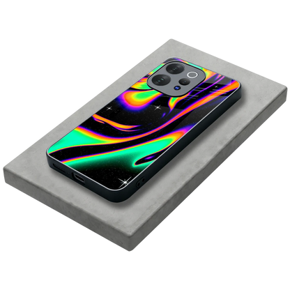 Cosmic Mirage stylish phone case for vivo v70 elite | glossy glass and slim fit