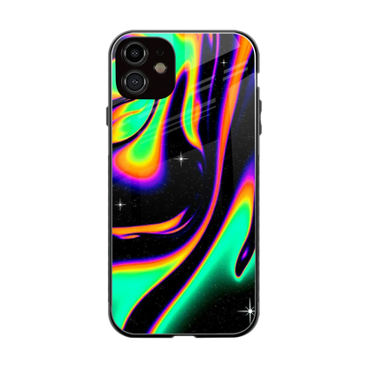 Cosmic Mirage back phone cover | glass case for iphone 11
