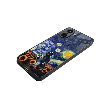 Cosmic Night stylish phone case for oneplus nord ce5 5g | glossy glass and slim fit