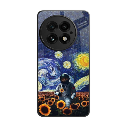 Cosmic Night back phone cover | glass case for oneplus 13