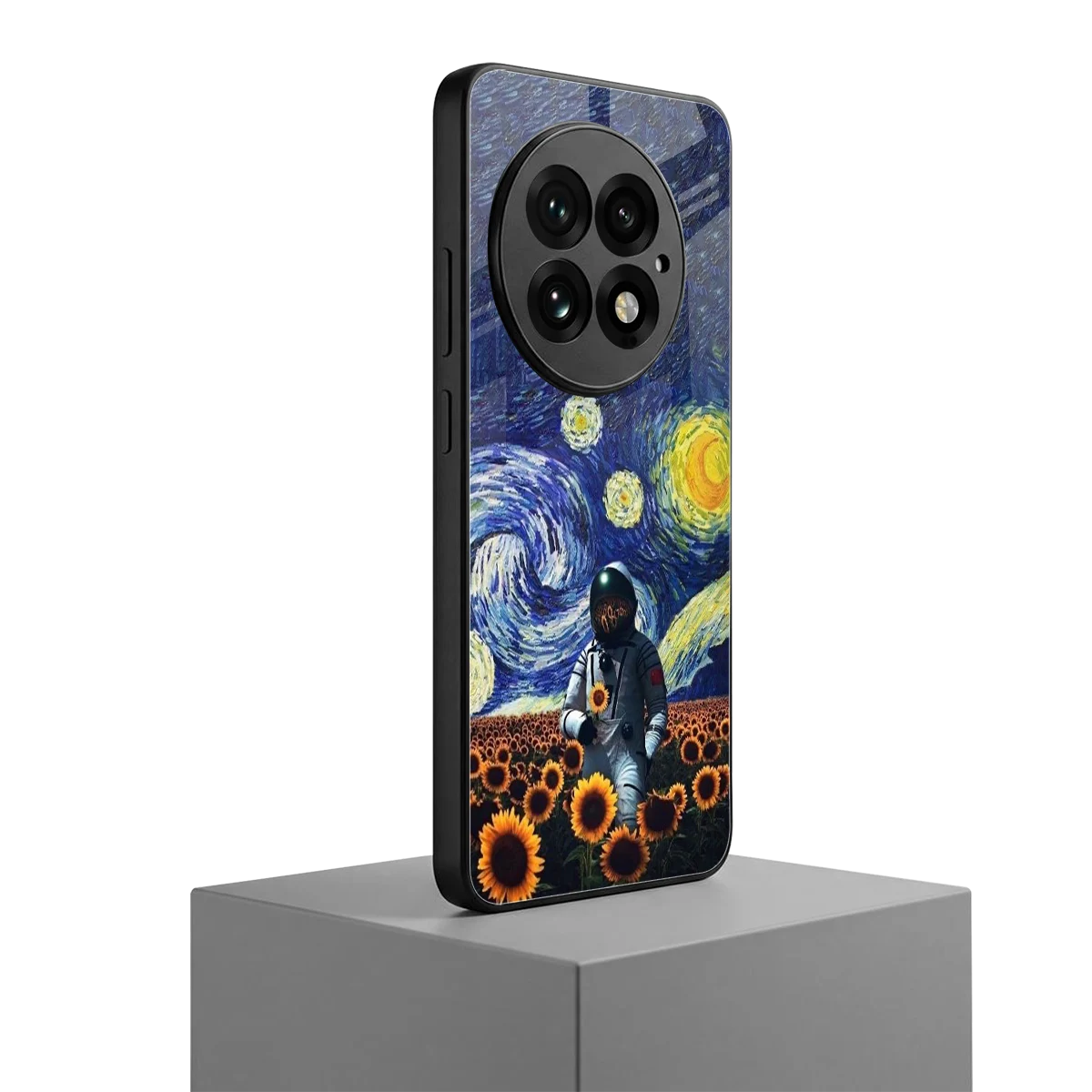 Cosmic Night oneplus 13 mobile cover | shockproof glass phone case