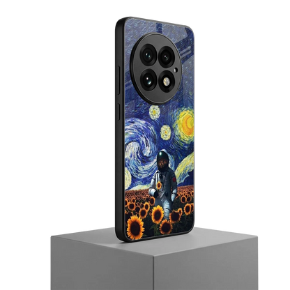 Cosmic Night oneplus 13 mobile cover | shockproof glass phone case