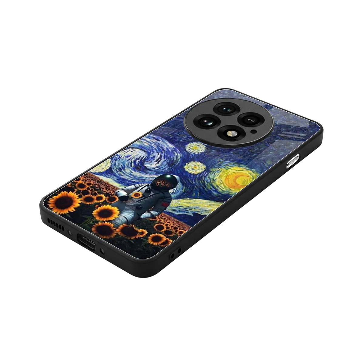 Cosmic Night stylish phone case for oneplus 13 | glossy glass and slim fit