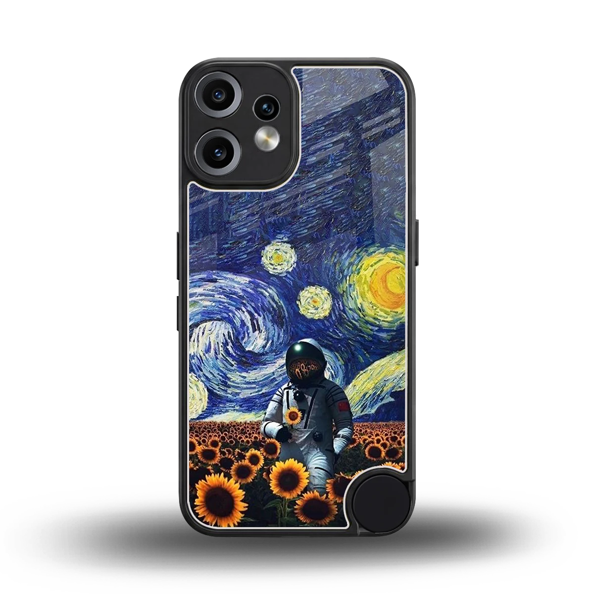 Cosmic Night back phone cover | glass case for cmf nothing phone 2 pro