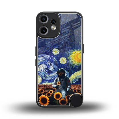 Cosmic Night back phone cover | glass case for cmf nothing phone 2 pro