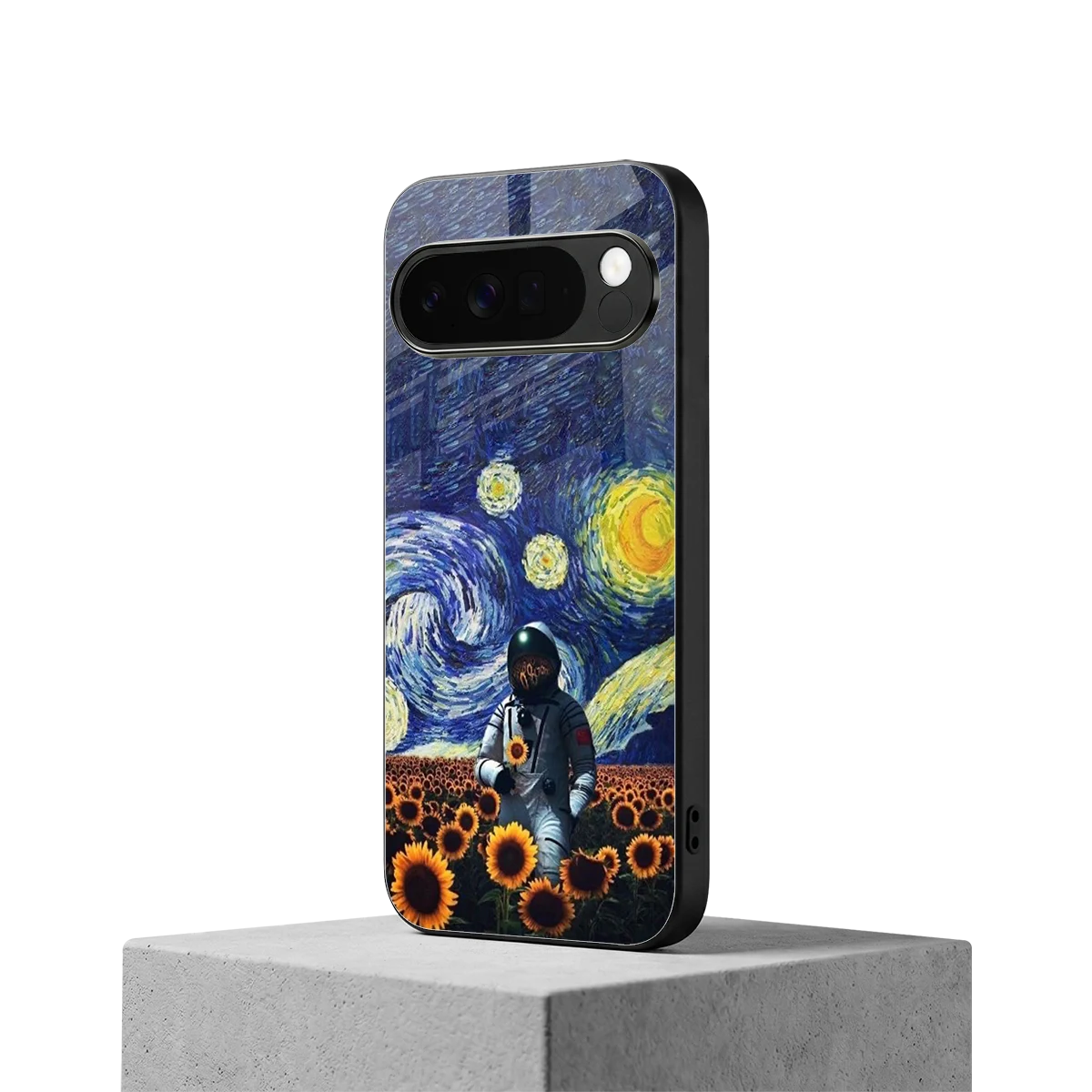 Cosmic Night google pixel 10 pro xl mobile cover | shockproof glass phone case